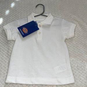 2T white Polo. Dickies